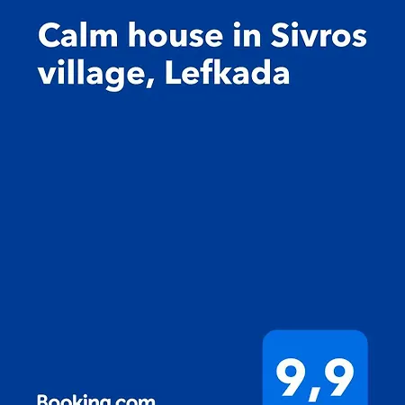 Nyaraló Calm House In Village, Lefkada